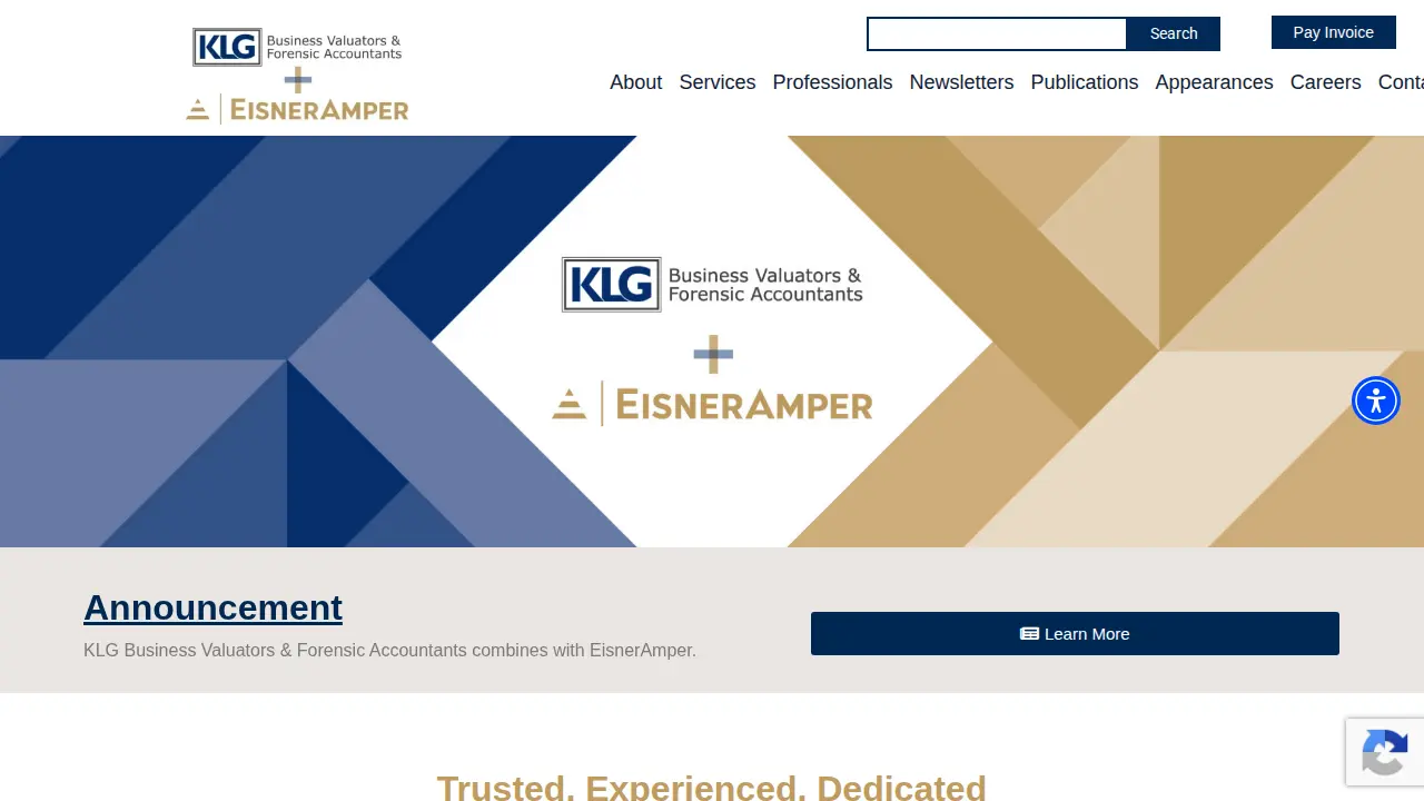 KLG Business Valuators & Forensic Accountants, LLC