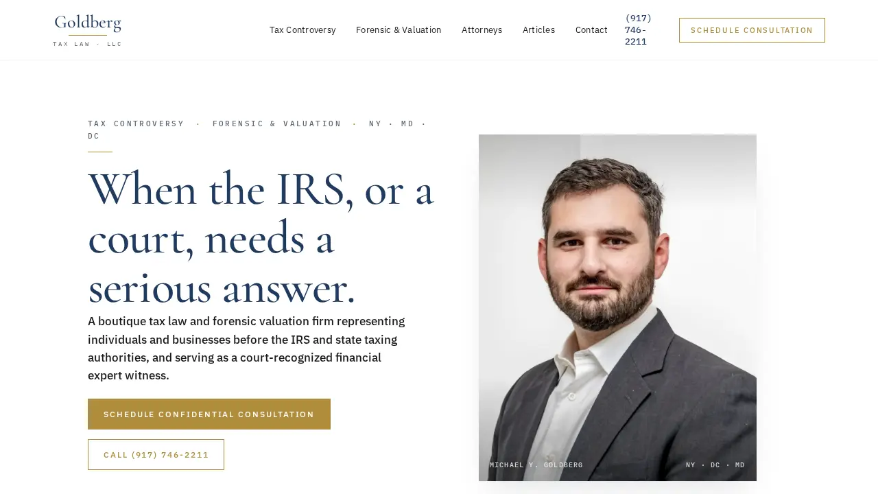 Goldberg Tax Law, LLC