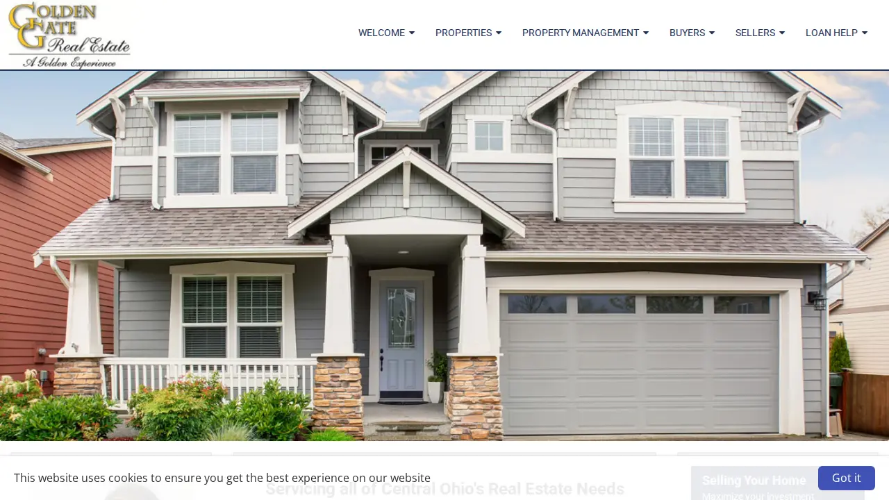 Golden Gate Real Estate page