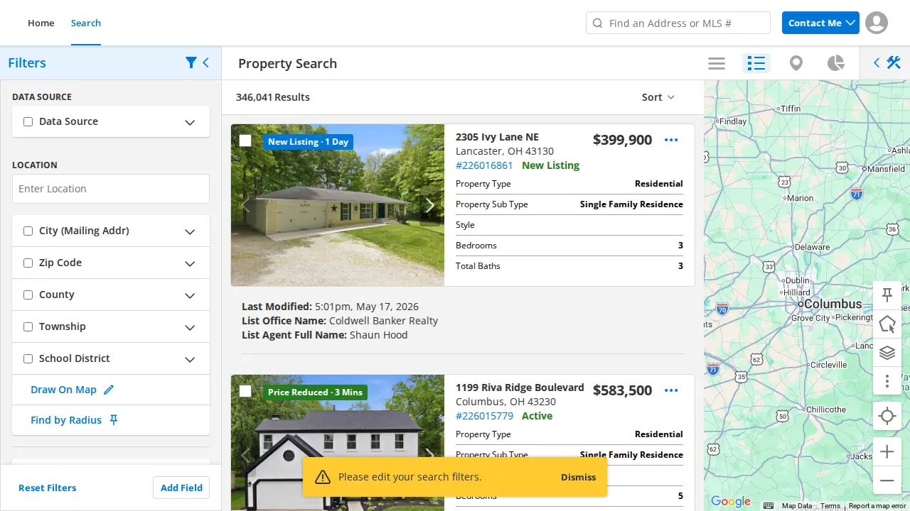 Golden Gate Real Estate page