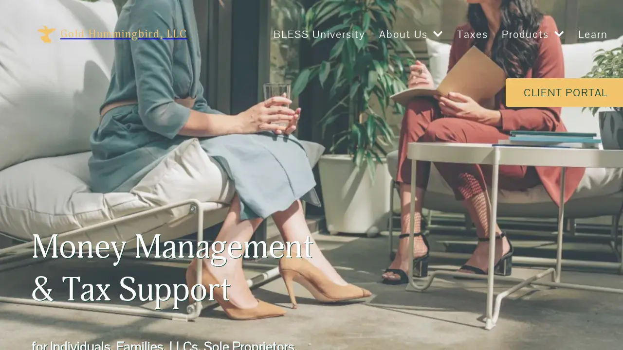 Gold Hummingbird, LLC page