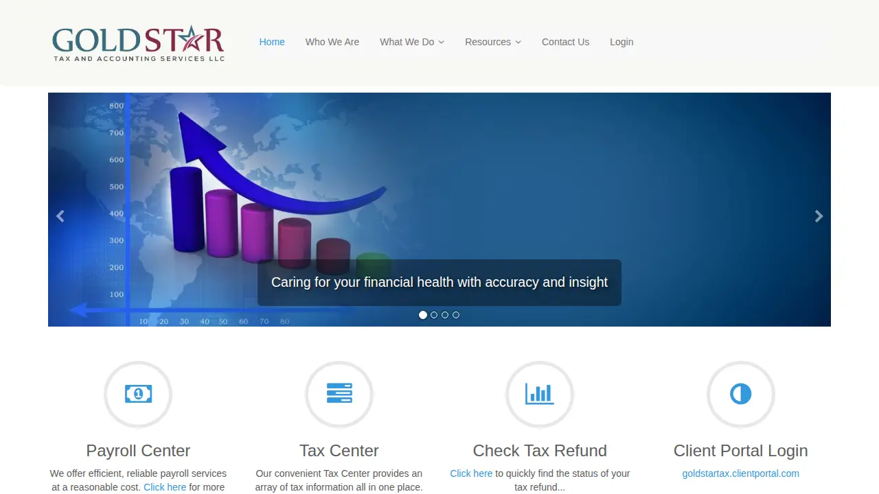 Gold Star Tax and Accounting Services LLC page