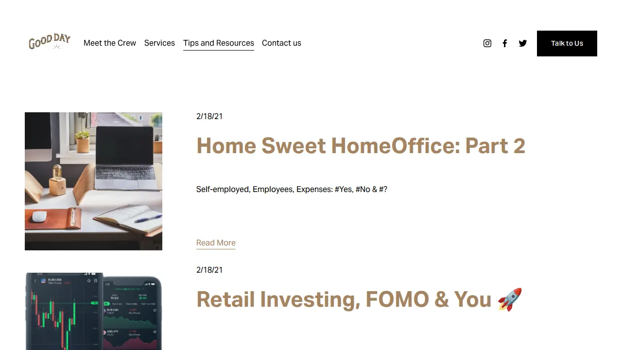 Good Day Accounting LLC page