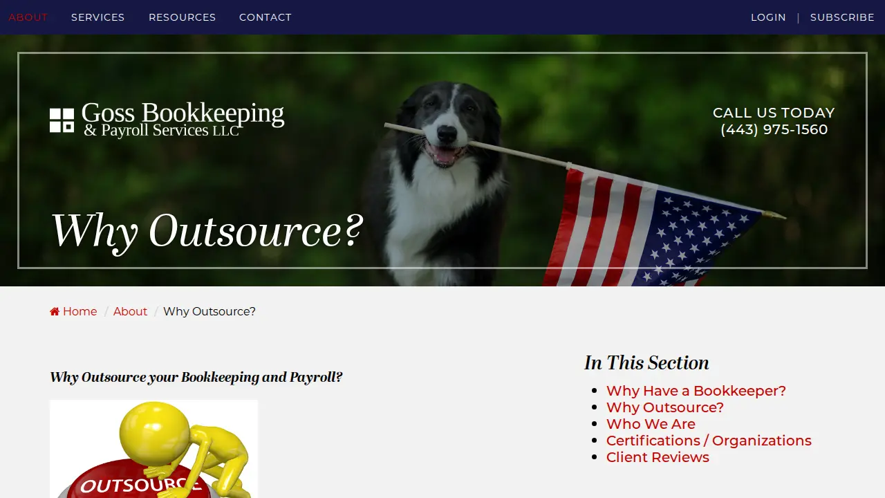 Goss Bookkeeping & Payroll Services, LLC page