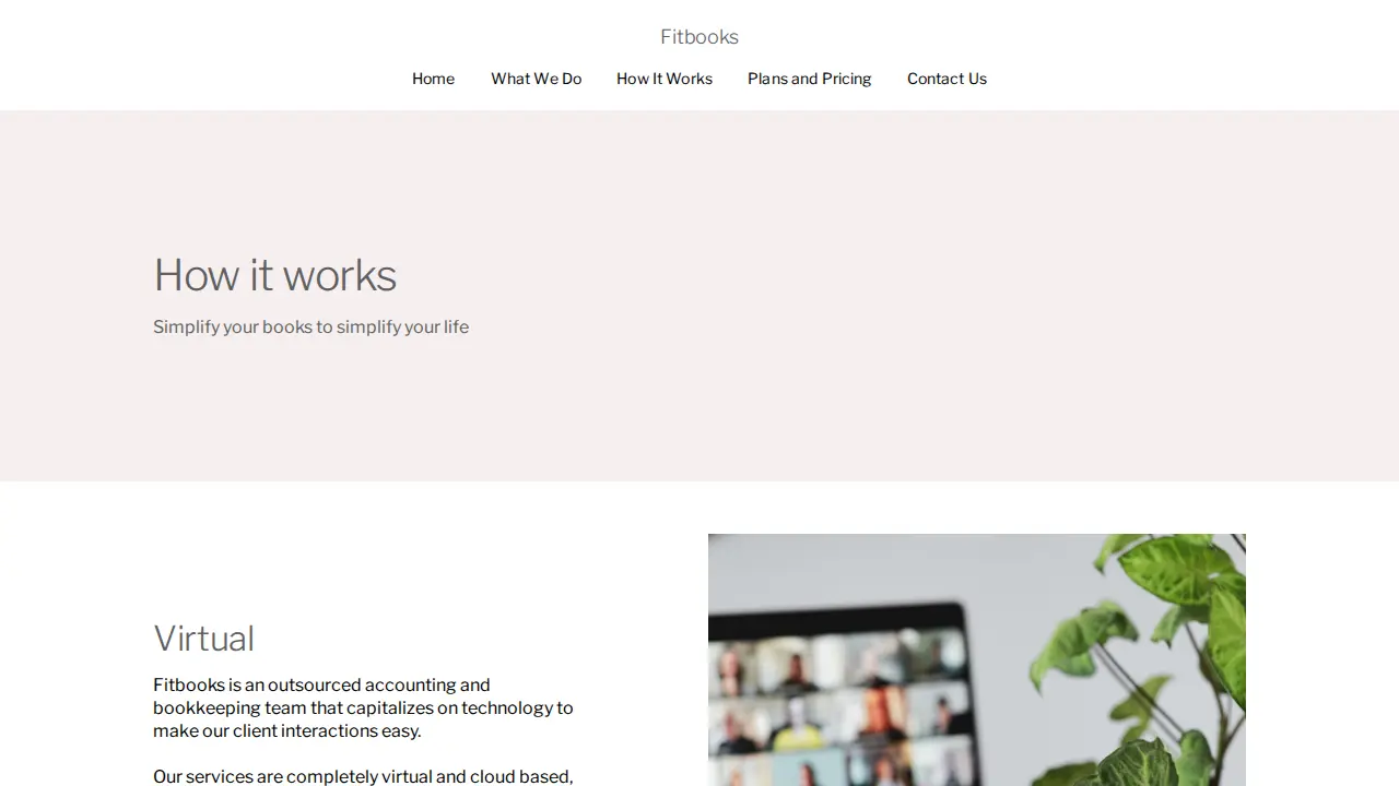 Fitbooks page