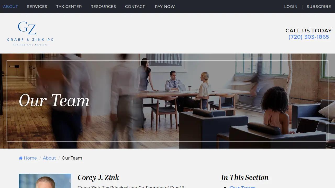 Graef & Zink PC page