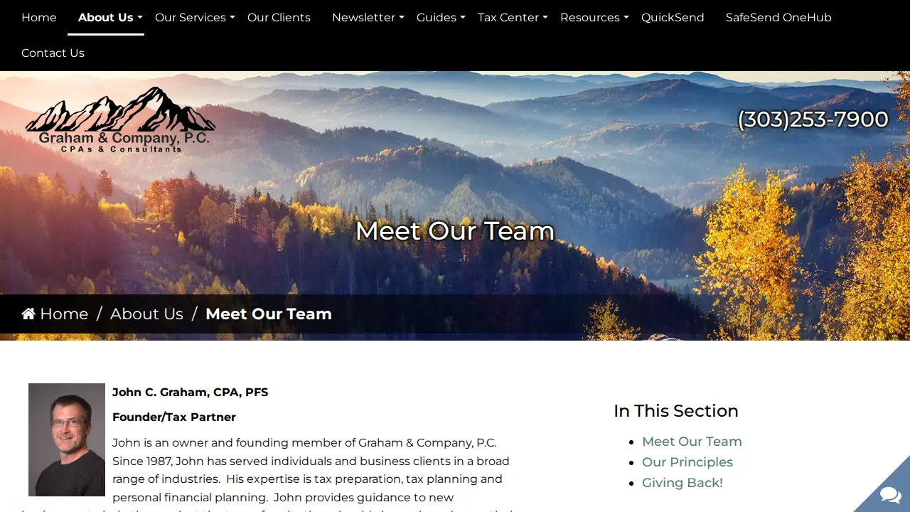 Graham & Company, P.C. page