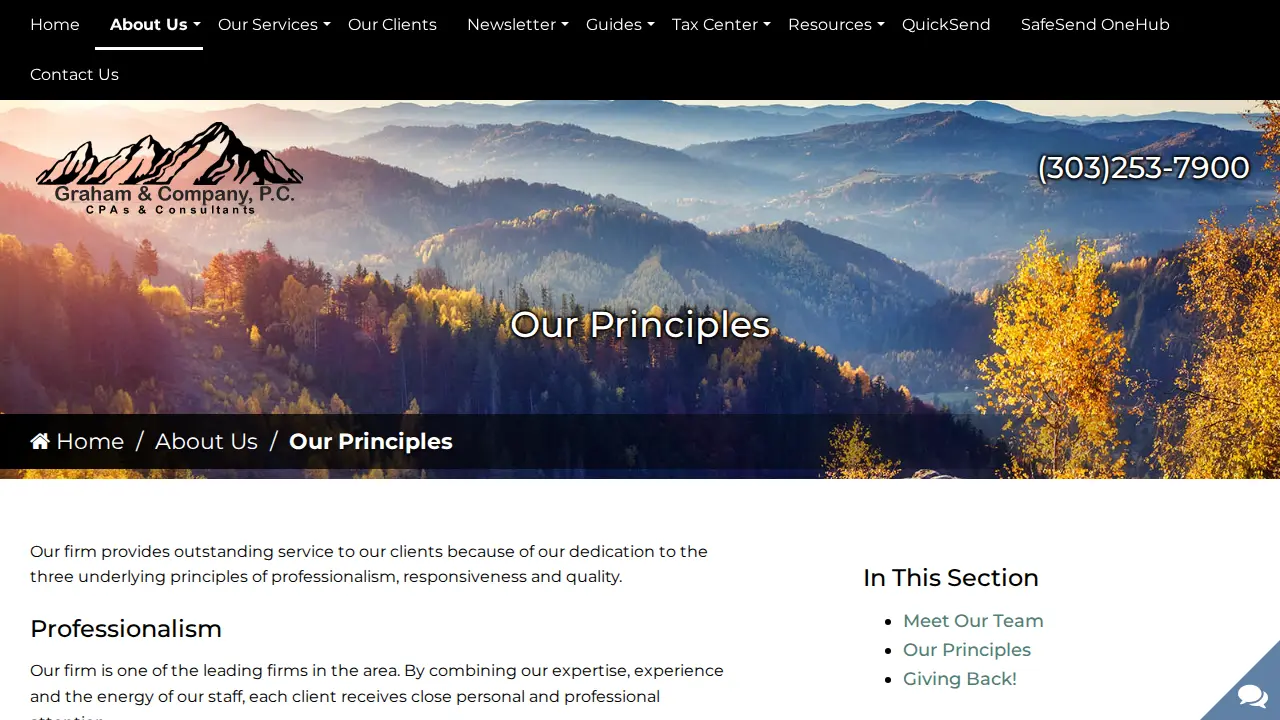 Graham & Company, P.C. page