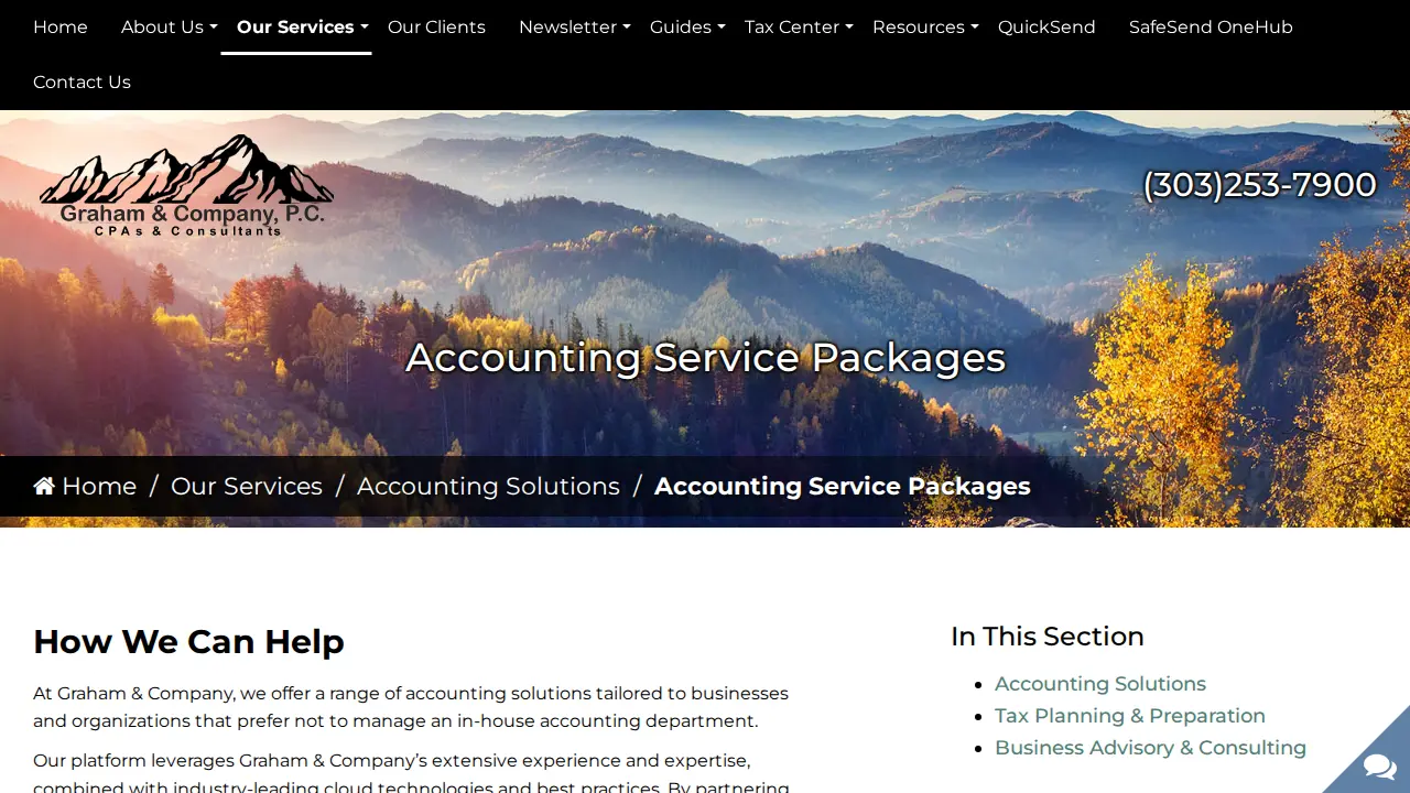 Graham & Company, P.C. page