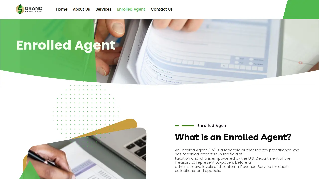 Intl Bookkeeping And Electronic Tax Svcs page