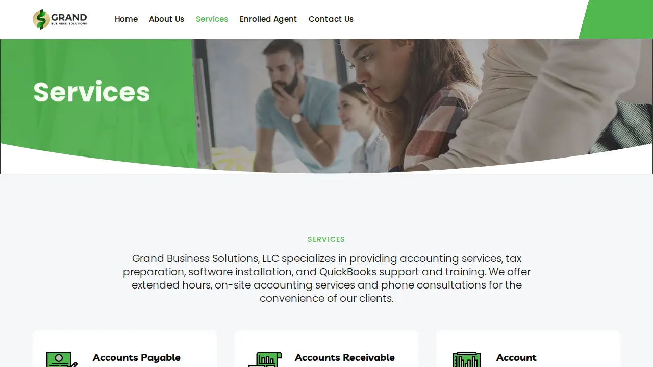 Intl Bookkeeping And Electronic Tax Svcs page