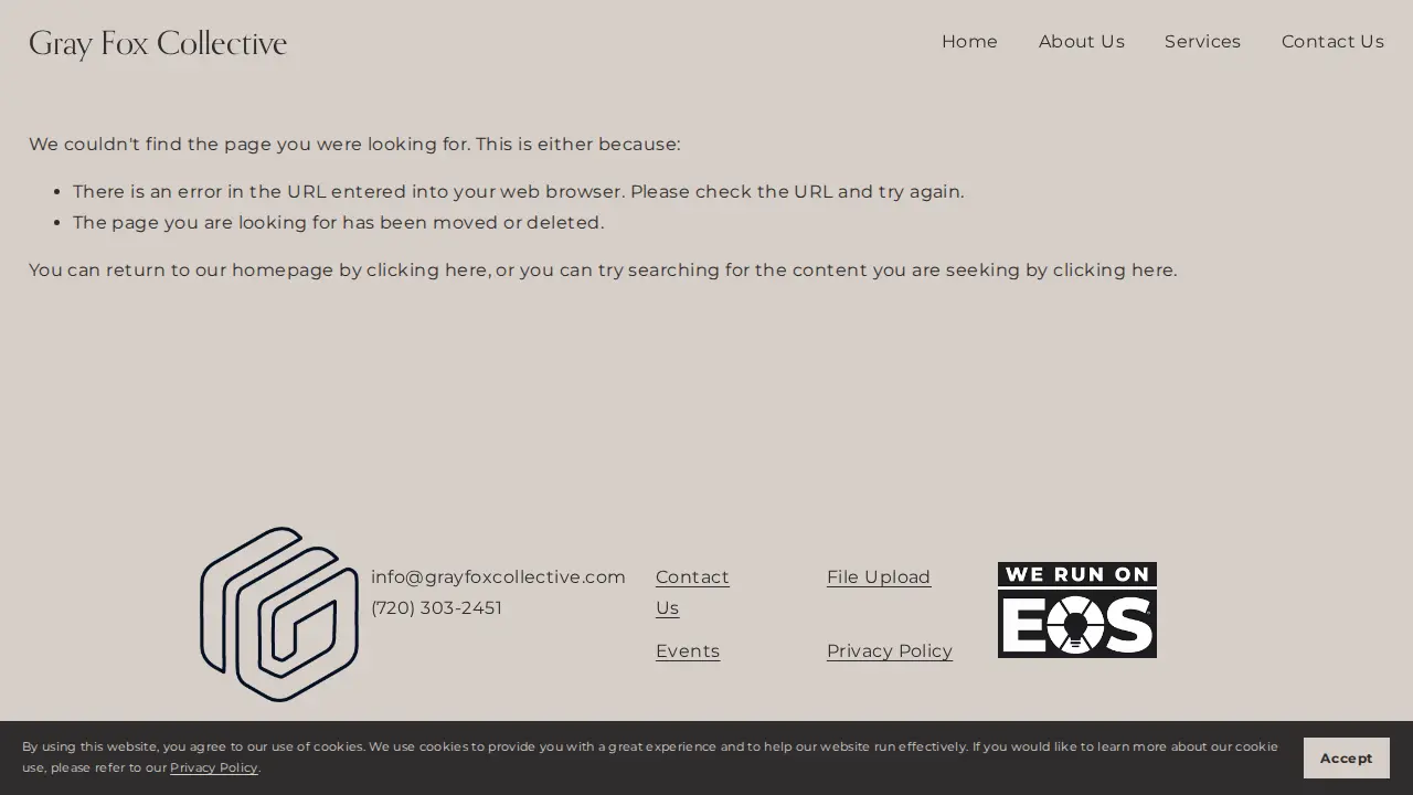 Gray Fox Collective, Inc. page