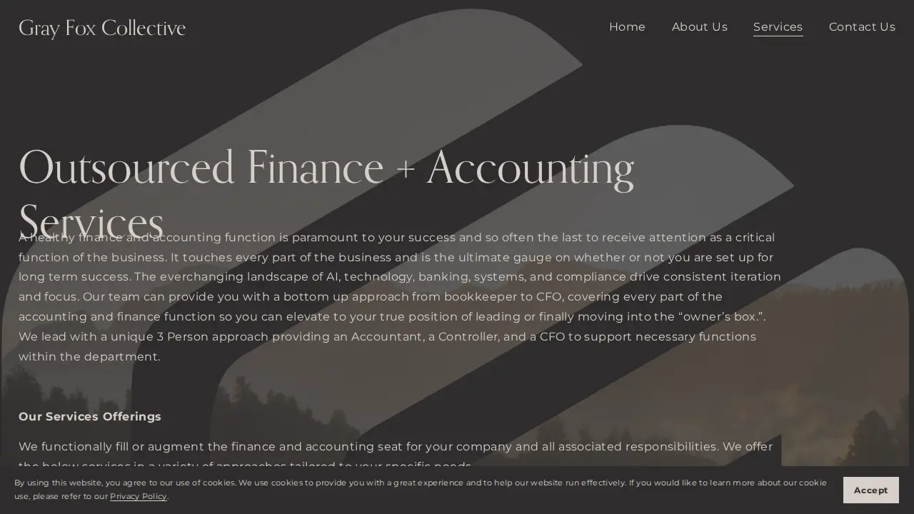 Gray Fox Collective, Inc. page