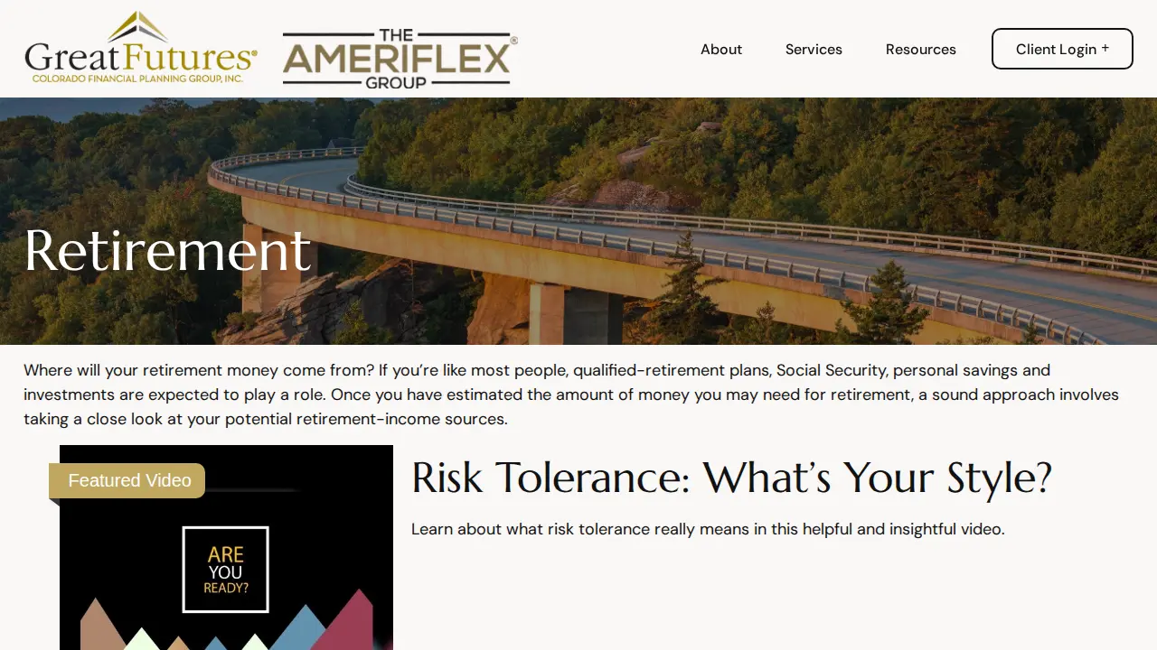 Great Futures page