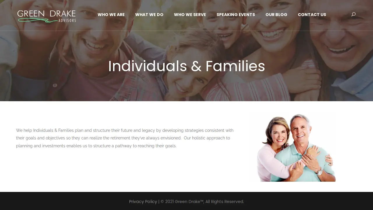 Green Drake Advisors, LLC page
