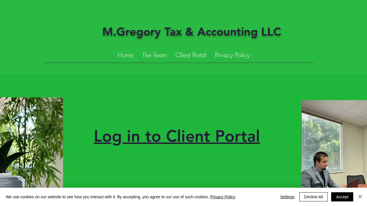M.Gregory Tax & Accounting LLC page