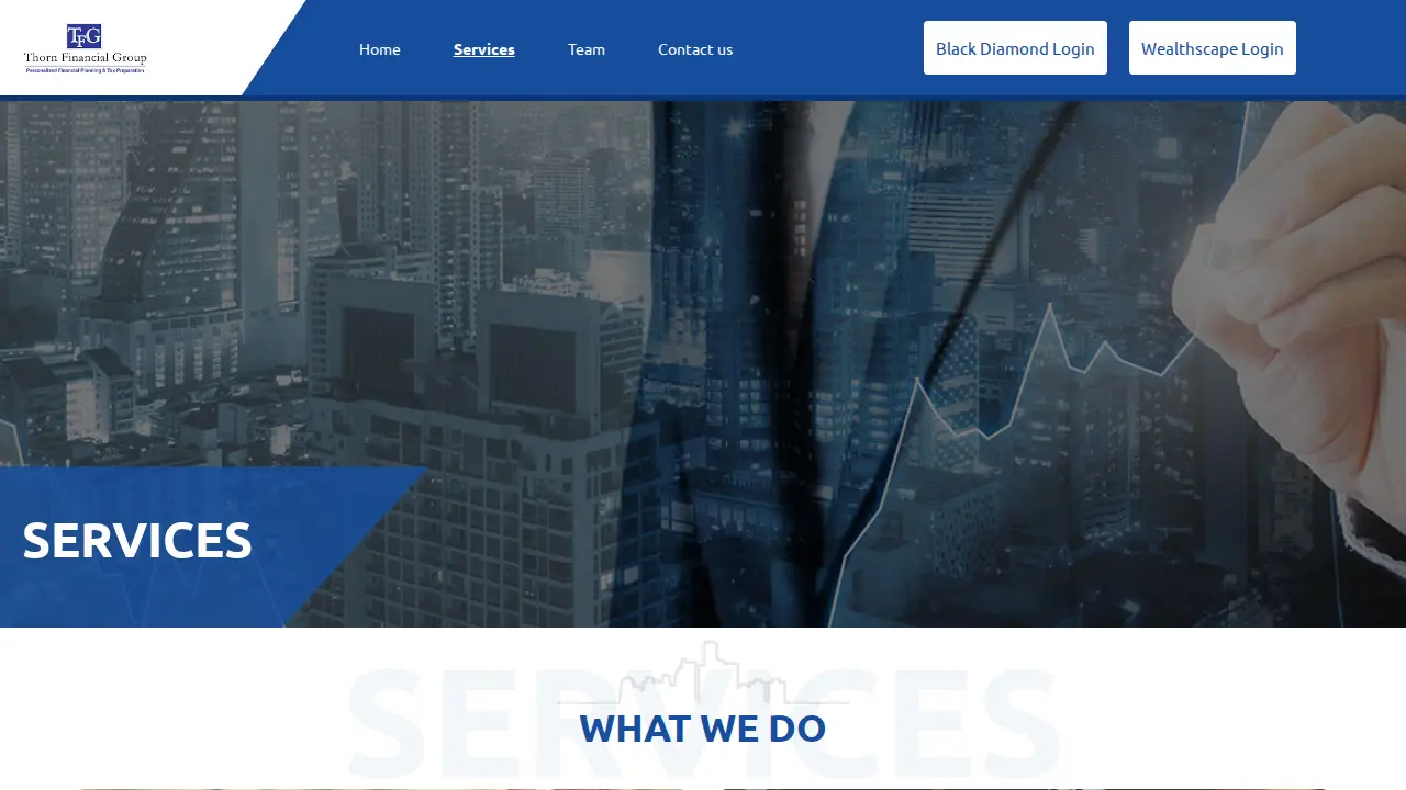 Thorn Financial Group page