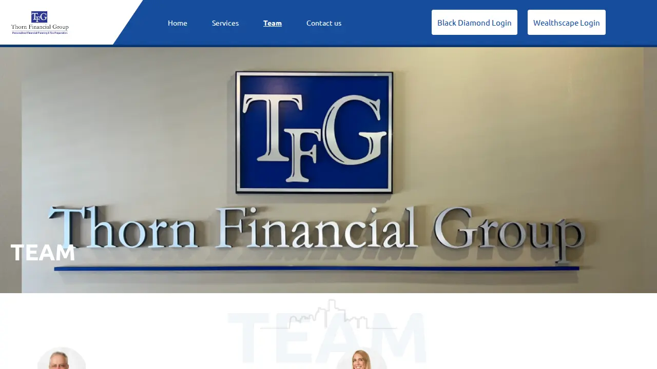 Thorn Financial Group page