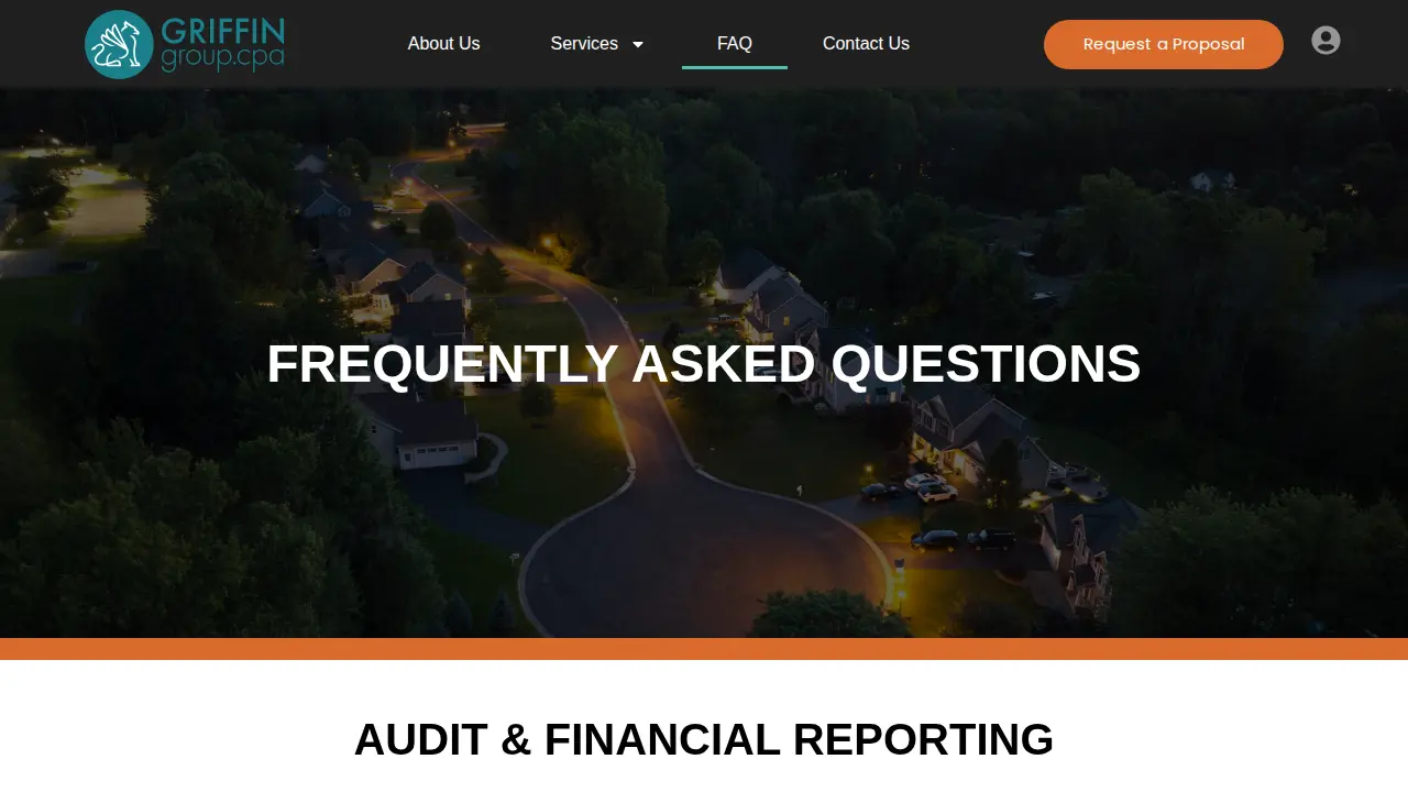 Griffin Group, CPA page