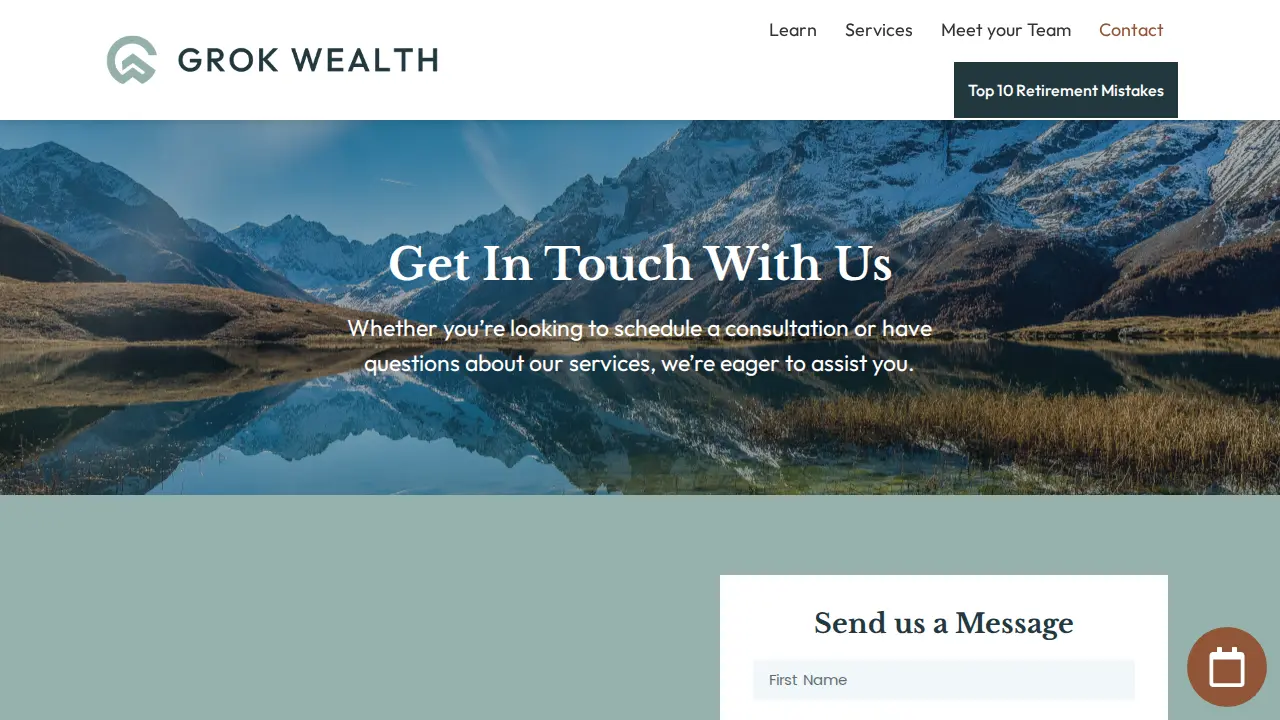 Grok Wealth page