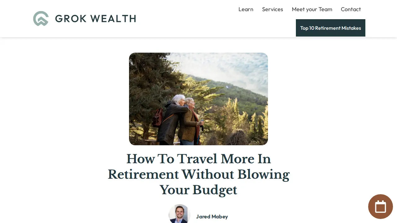 Grok Wealth page