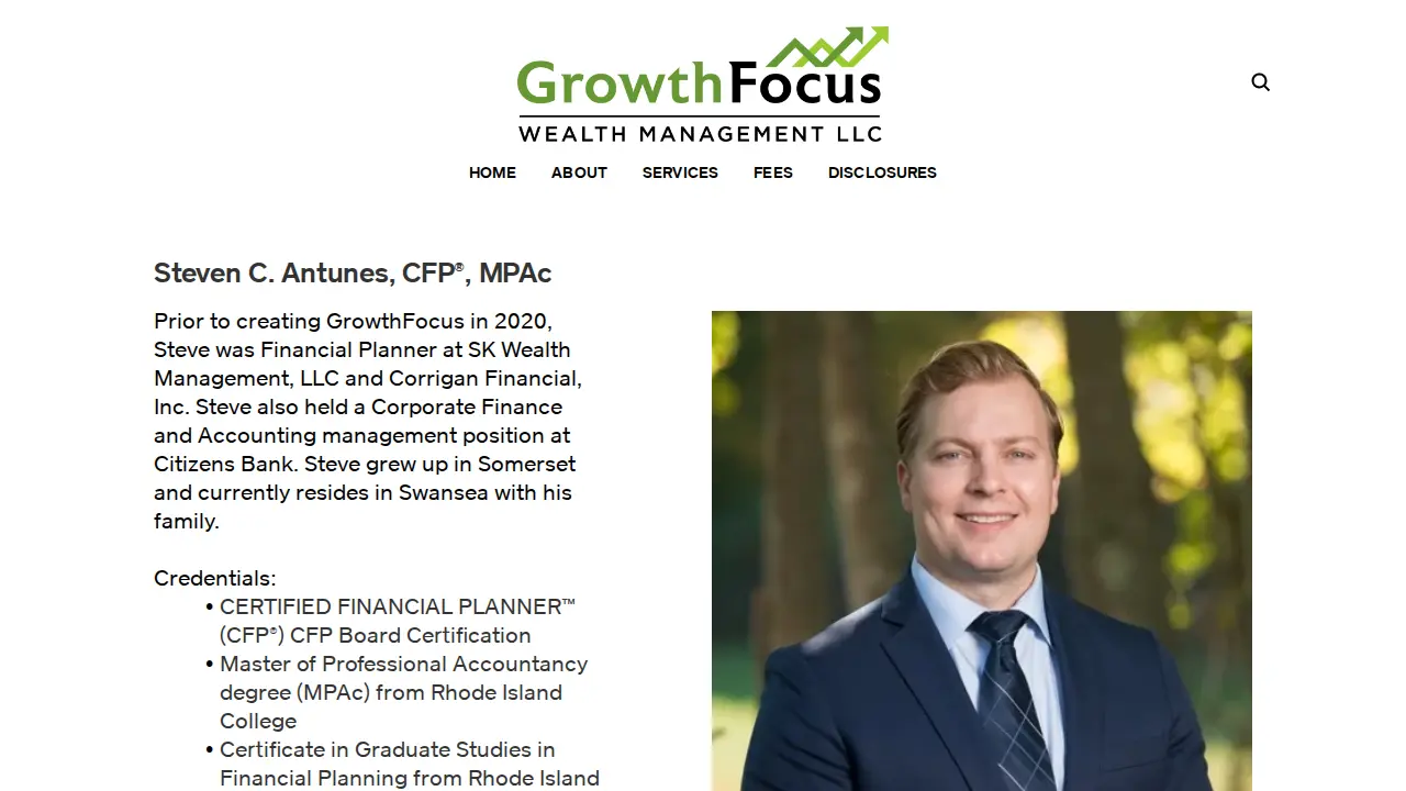 GrowthFocus Wealth Management LLC page