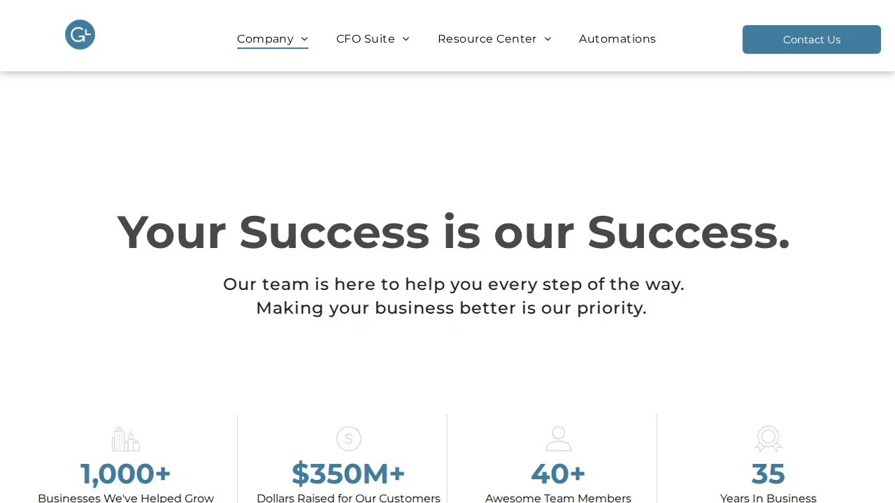 GrowthLab Financial Services page