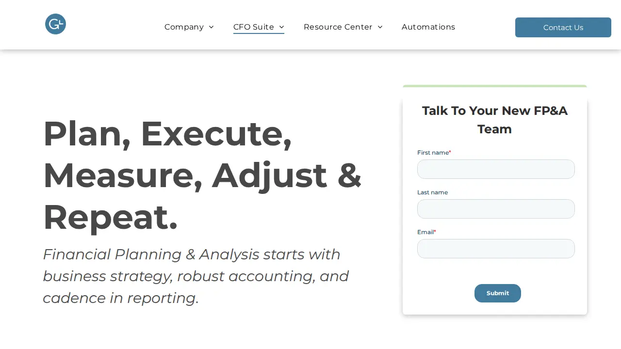 GrowthLab Financial Services page