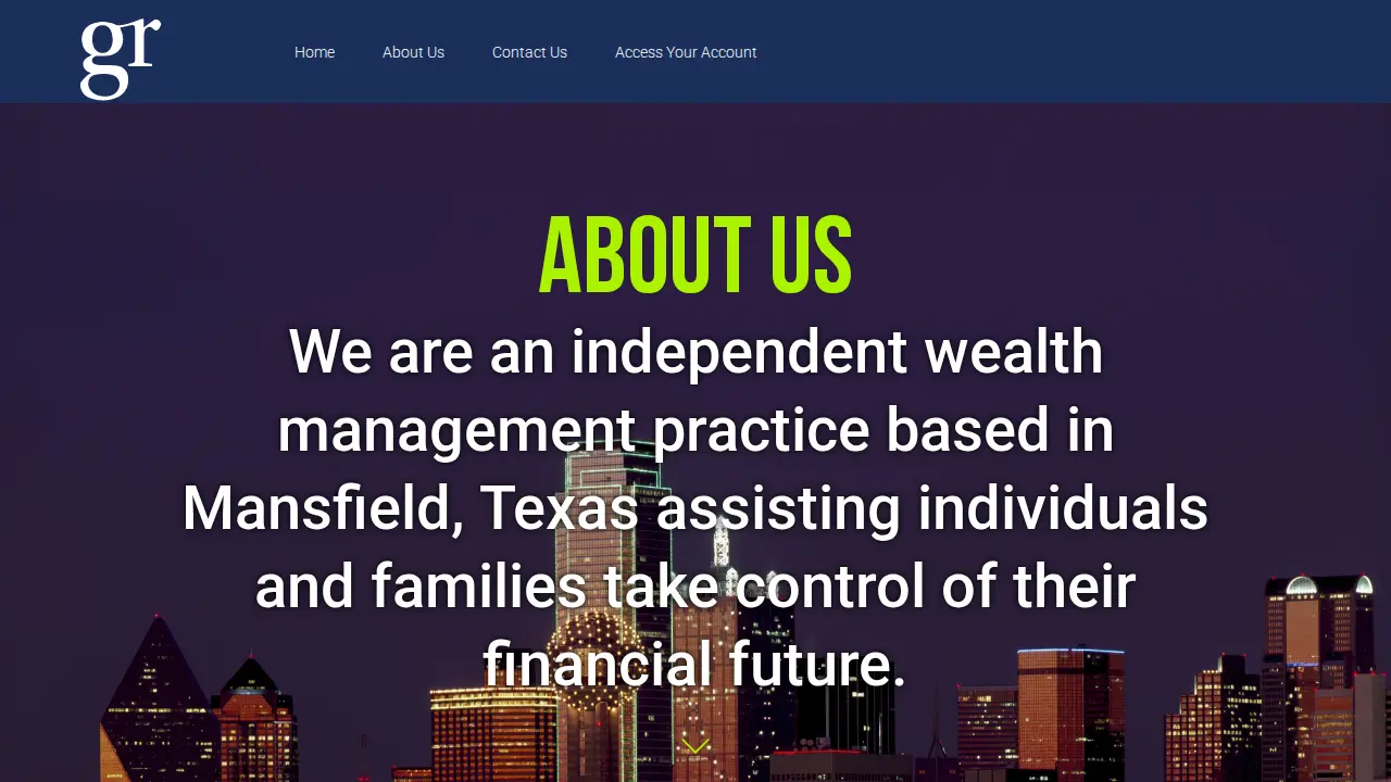 Guy Rodgers Private Wealth Strategies page