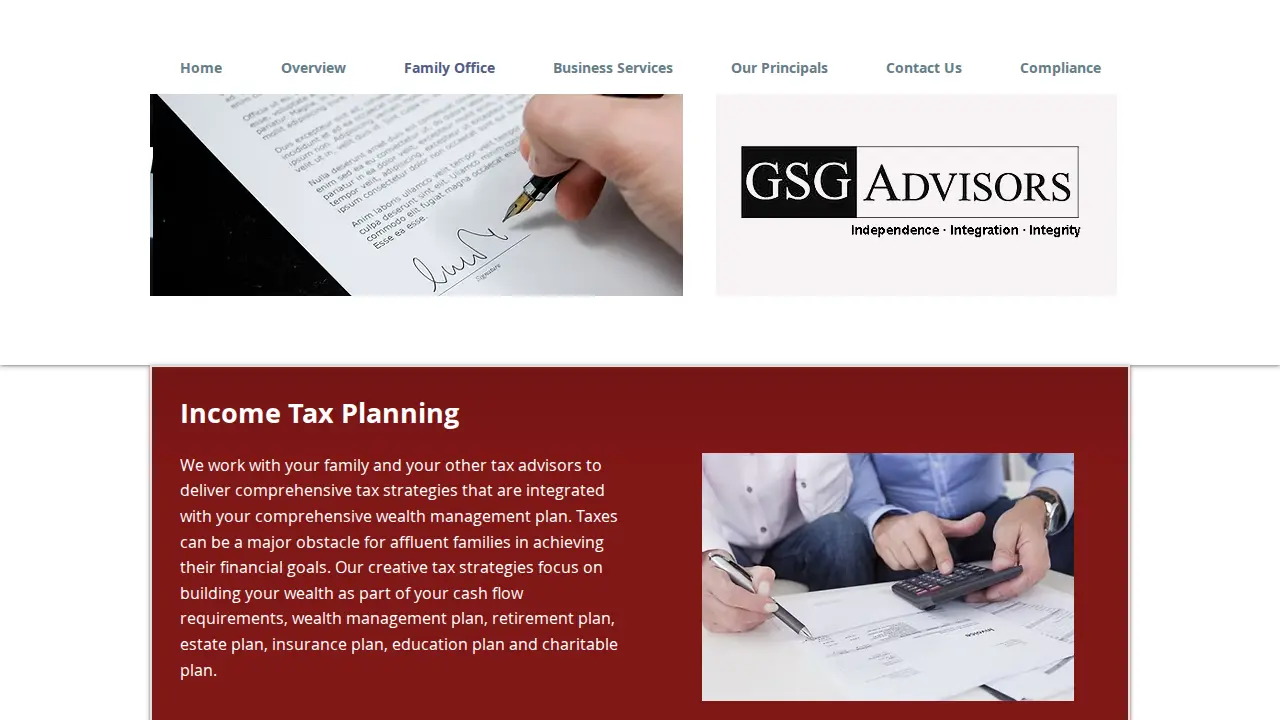 GSG Advisors LLC page