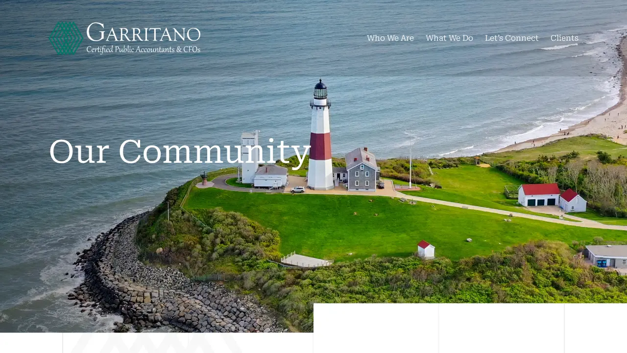 Garritano CPAs, CFOs page