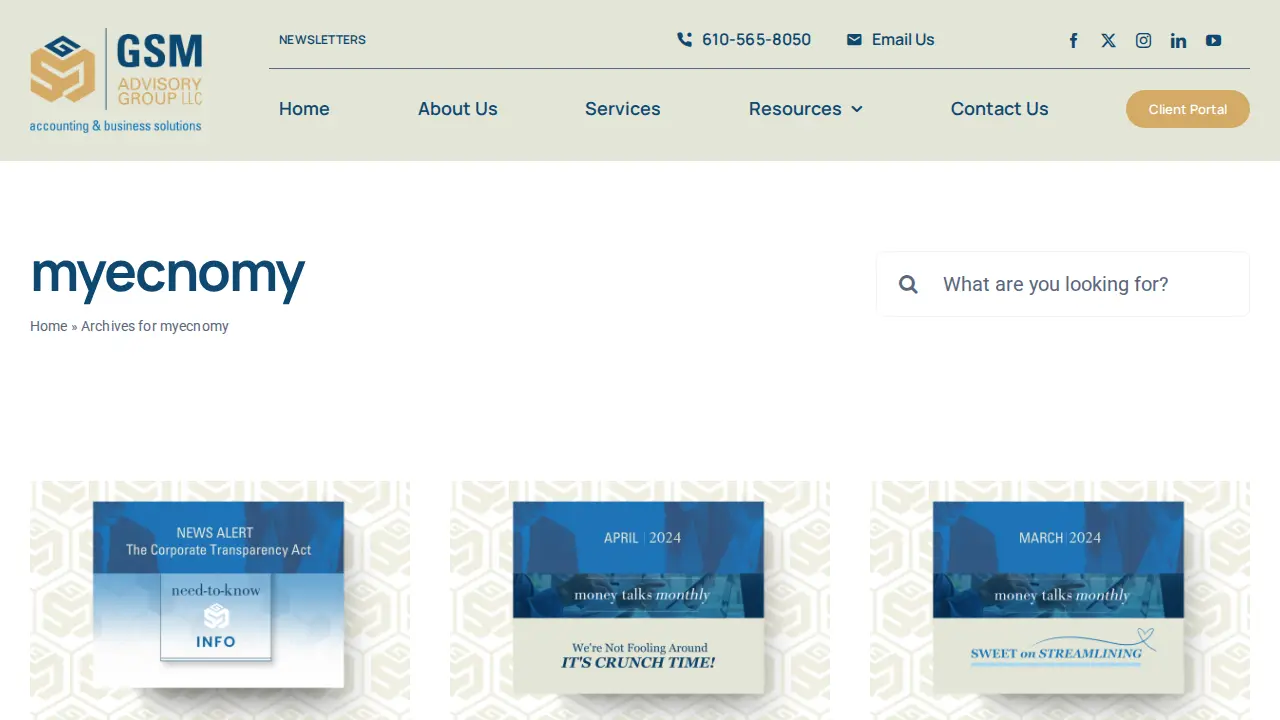 GSM Advisory Group, LLC page