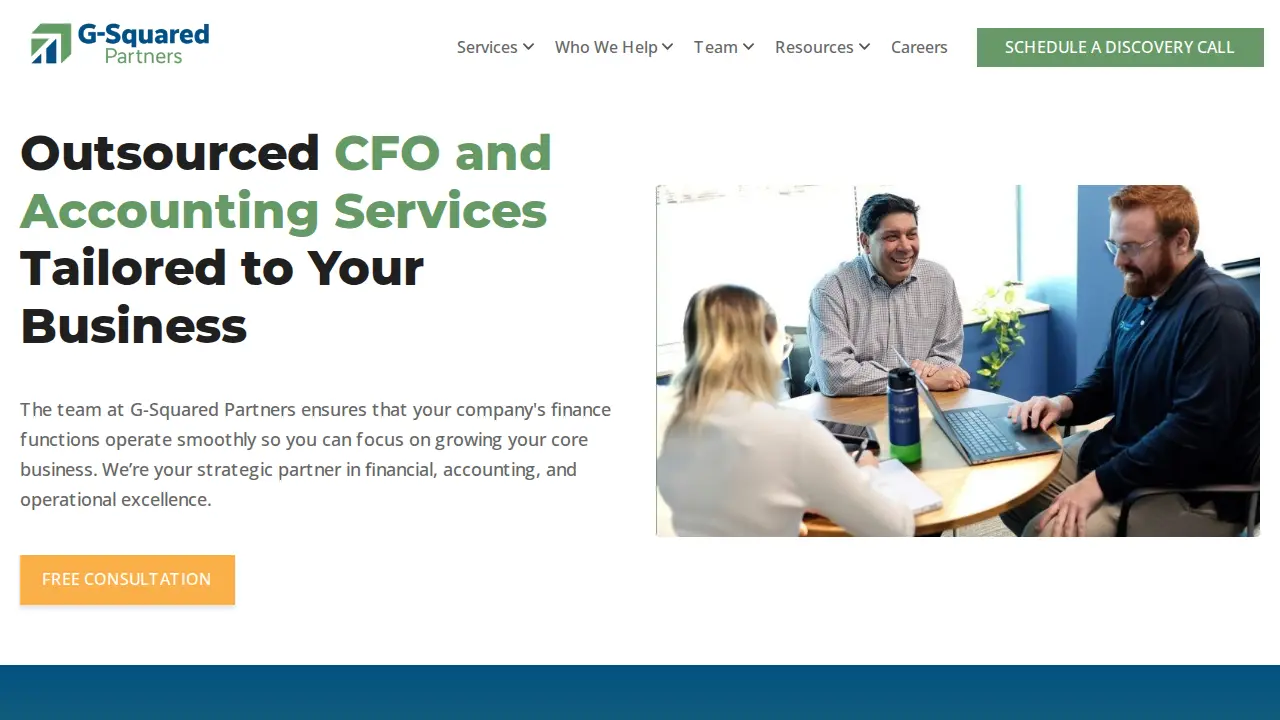 G-Squared Partners page