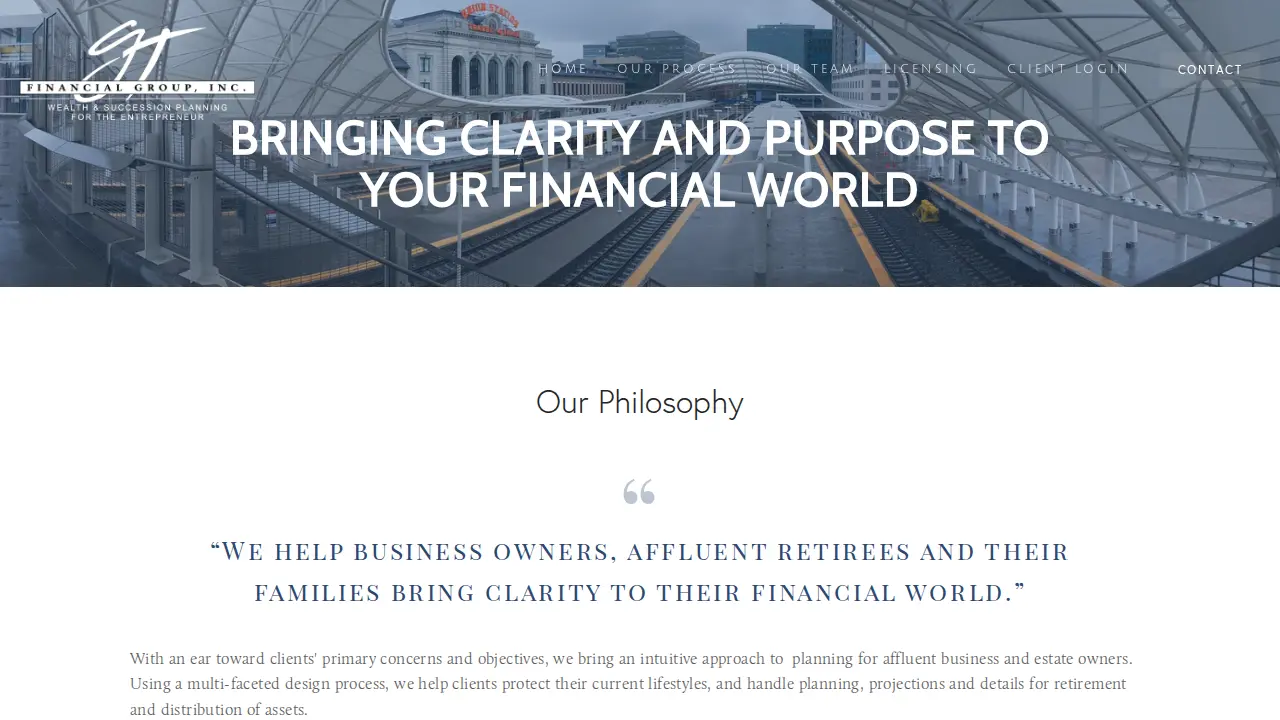 GT Financial Group, Inc. website