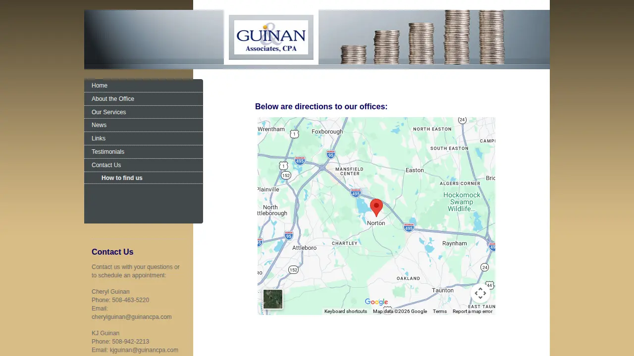 Guinan & Associates page