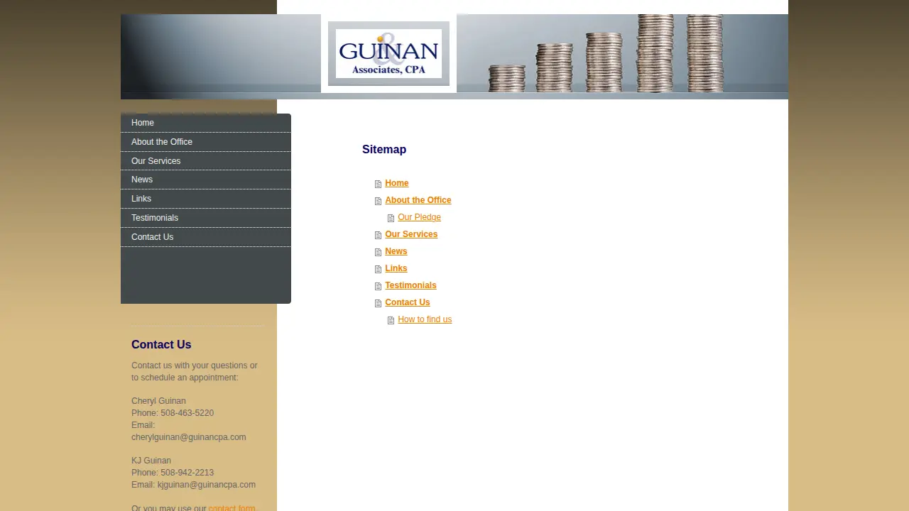 Guinan & Associates page