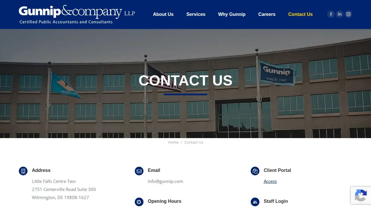 Gunnip & Company CPAs page