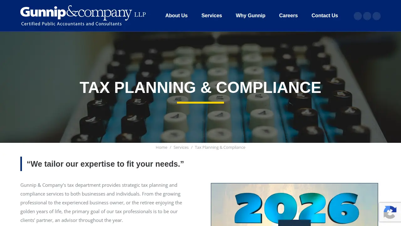 Gunnip & Company CPAs page