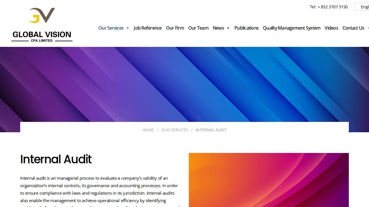 Global Vision CPA Limited 宏遠會計師事務所有限公司 page