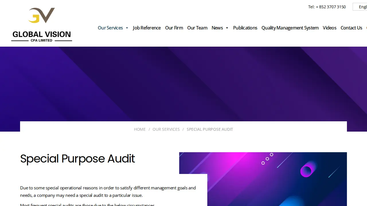 Global Vision CPA Limited 宏遠會計師事務所有限公司 page