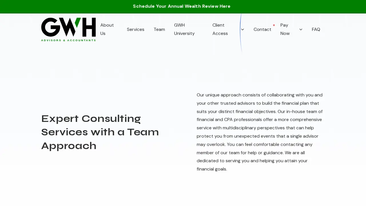 Gilbert Wilson & Hunter, LLP page