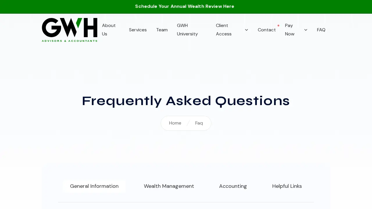 Gilbert Wilson & Hunter, LLP page
