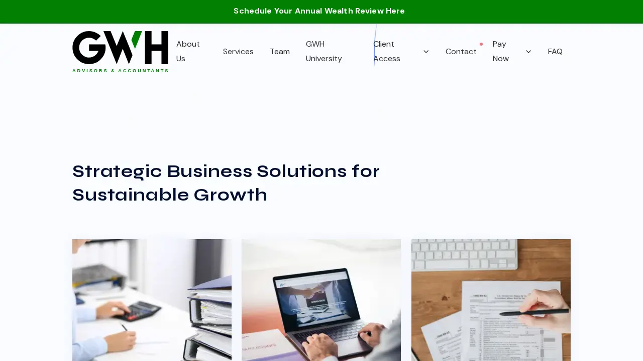 Gilbert Wilson & Hunter, LLP page