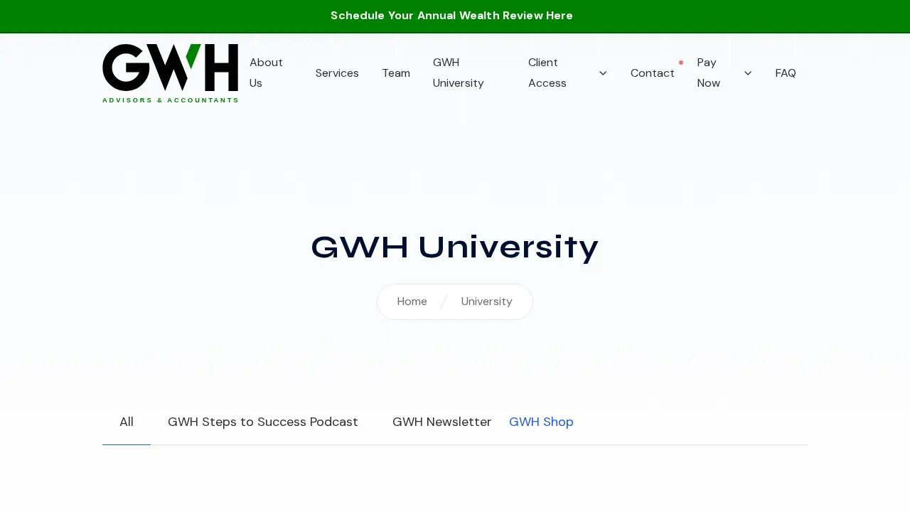 Gilbert Wilson & Hunter, LLP page