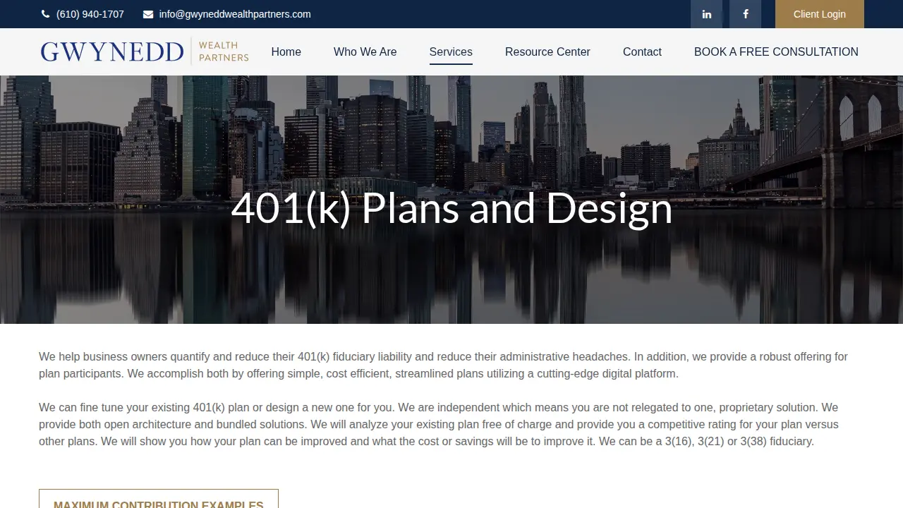 Gwynedd Wealth Partners, LLC page