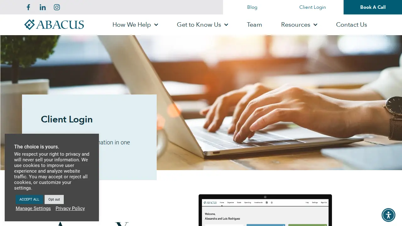 Halcyon Financial Planning page