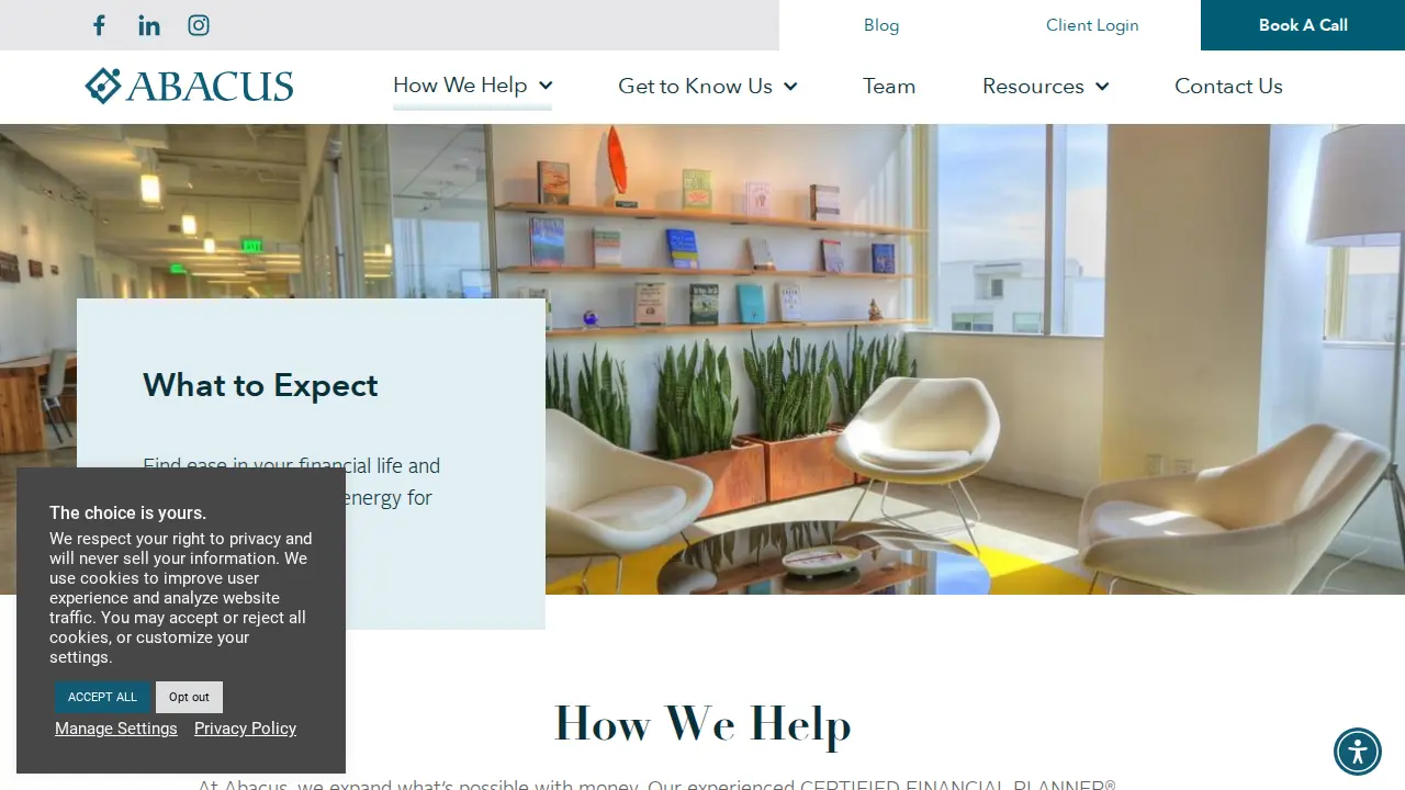 Halcyon Financial Planning page