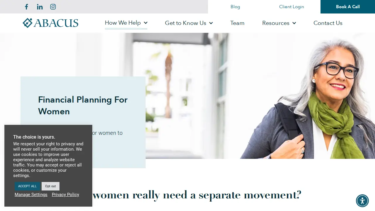 Halcyon Financial Planning page