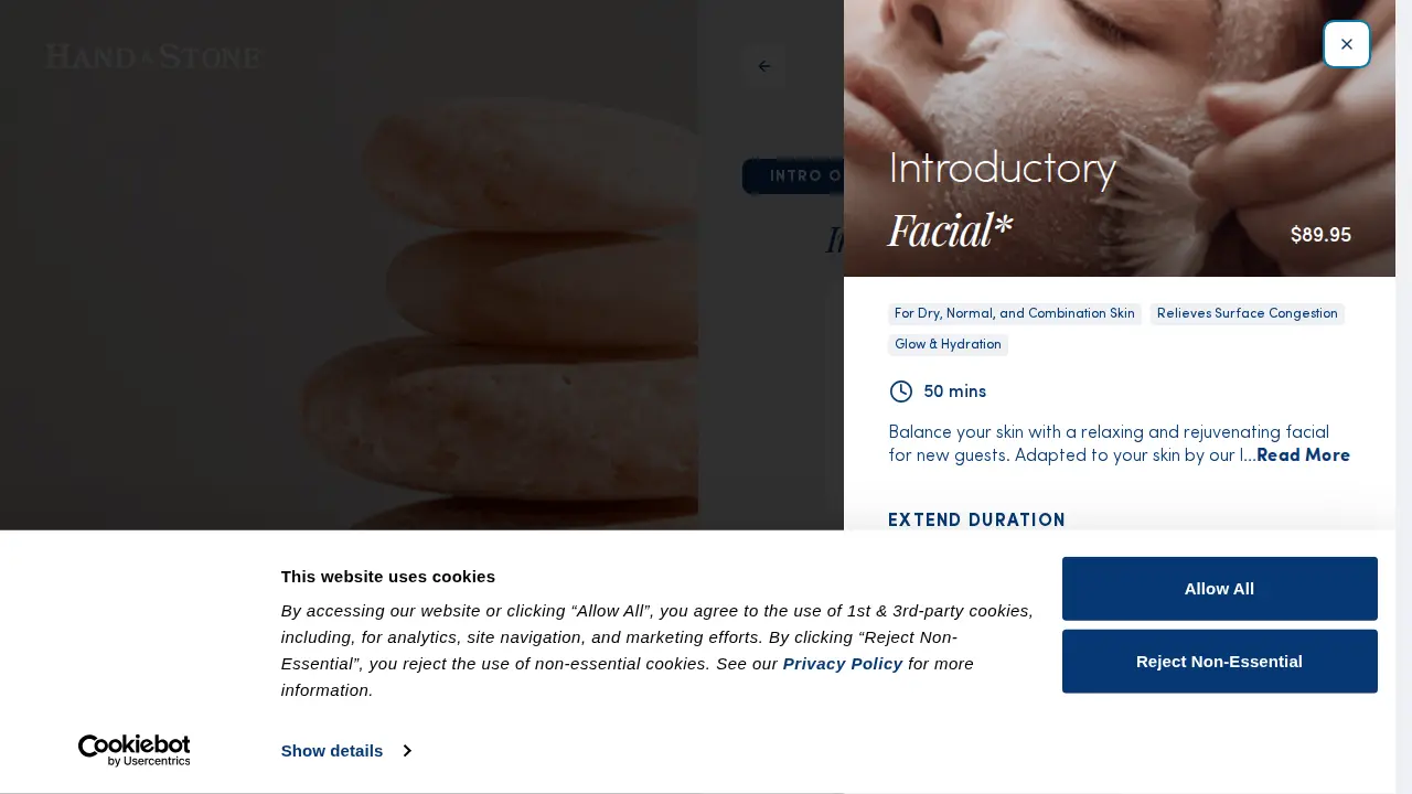 Hand & Stone Massage and Facial Spa page