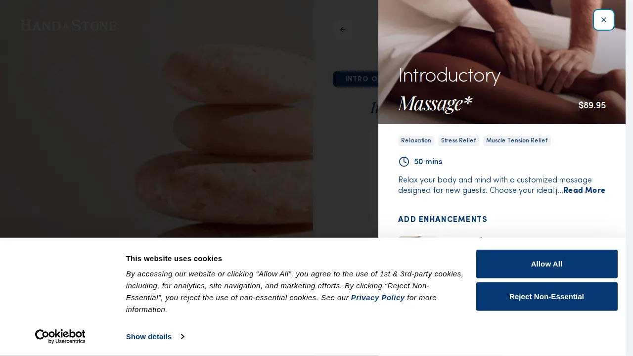 Hand & Stone Massage and Facial Spa page